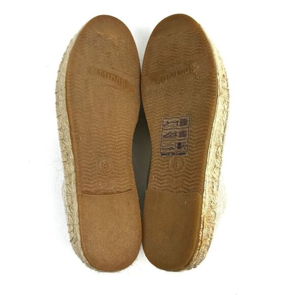 Soludos Pineapple Espadrille 8 Slip On Shoes Womens Brand New - Picture 5 of 8